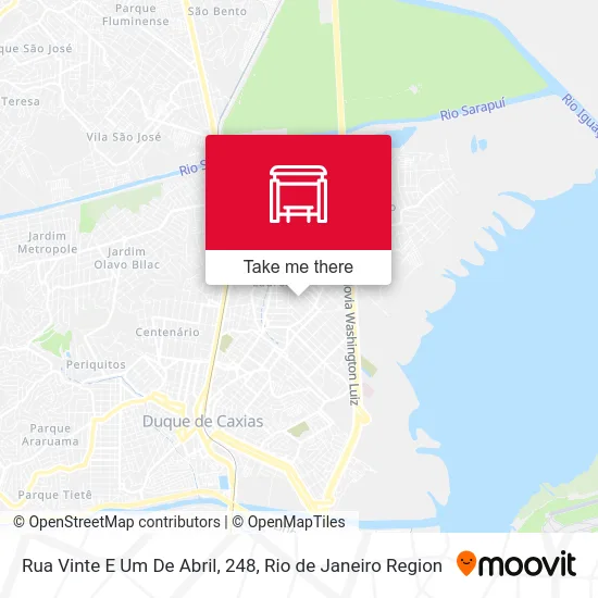 Rua Vinte E Um De Abril, 248 map