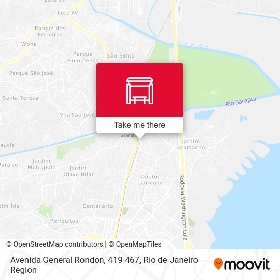 Avenida General Rondon, 419-467 map