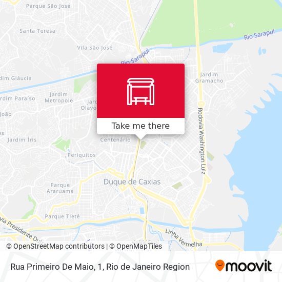 Rua Primeiro De Maio, 1 map