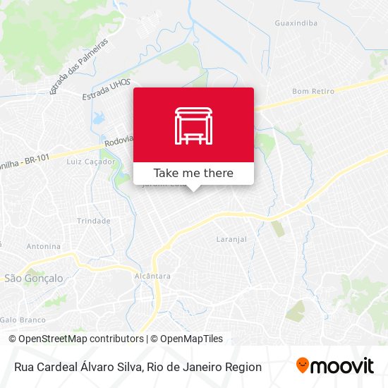 Rua Cardeal Álvaro Silva map