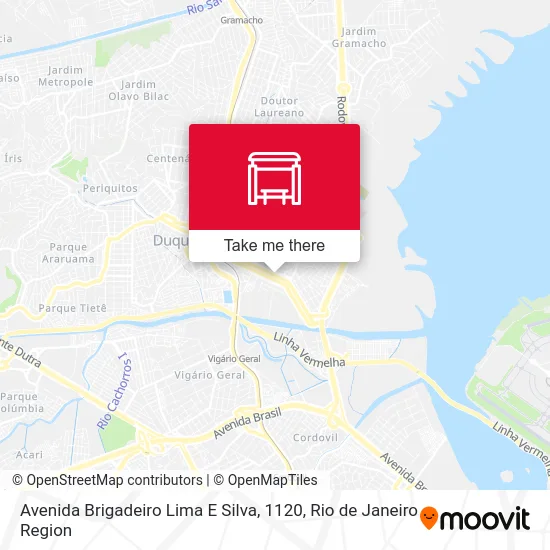 Avenida Brigadeiro Lima E Silva, 1120 map