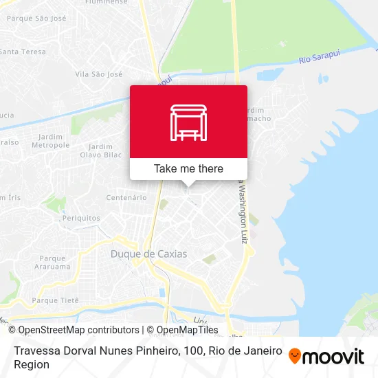 Travessa Dorval Nunes Pinheiro, 100 map