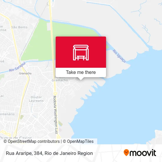 Rua Araripe, 384 map