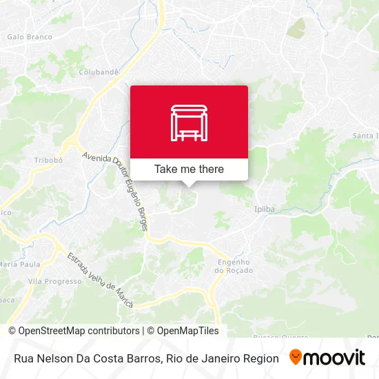 Rua Nelson Da Costa Barros map