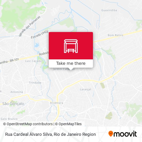 Rua Cardeal Álvaro Silva map