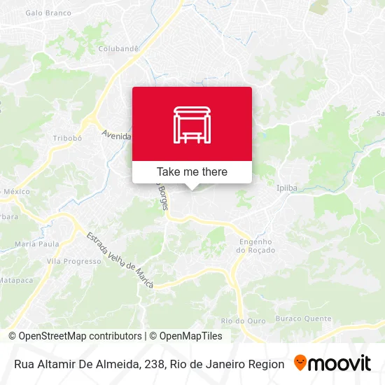 Rua Altamir De Almeida, 238 map