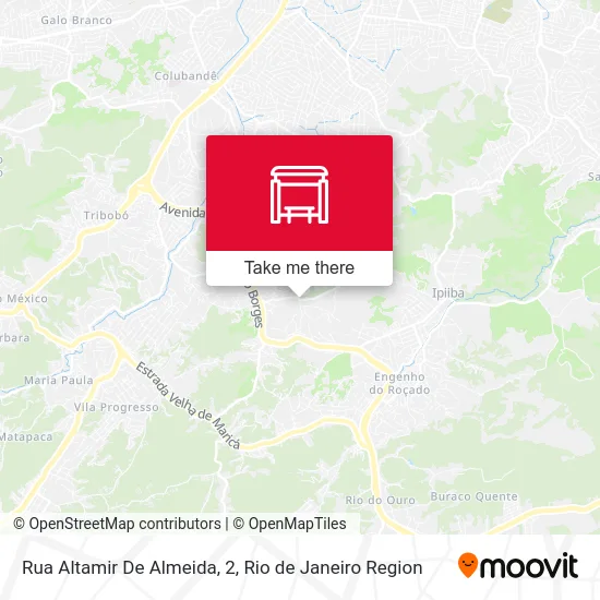 Rua Altamir De Almeida, 2 map