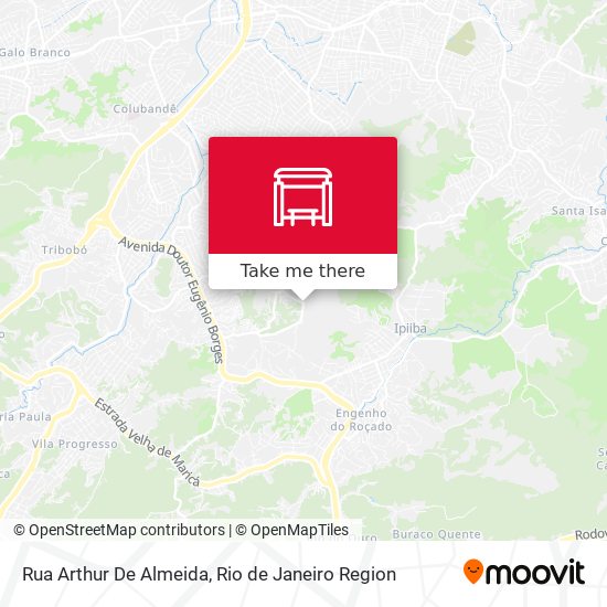 Rua Arthur De Almeida map