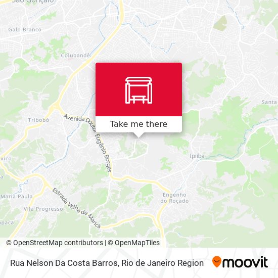 Rua Nelson Da Costa Barros map