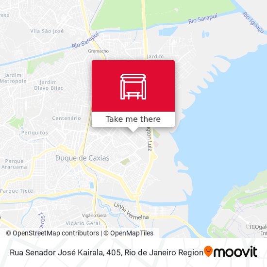 Rua Senador José Kairala, 405 map