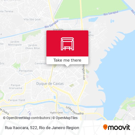 Rua Itaocara, 522 map