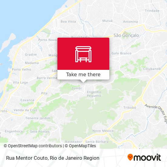 Rua Mentor Couto map