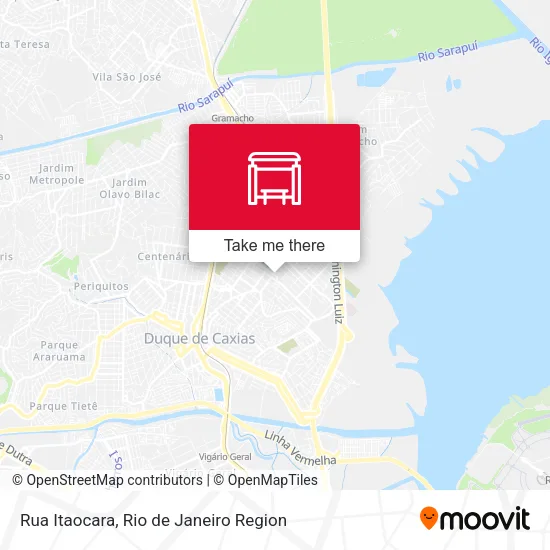Rua Itaocara map