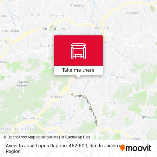 Avenida José Lopes Raposo, 462-500 map