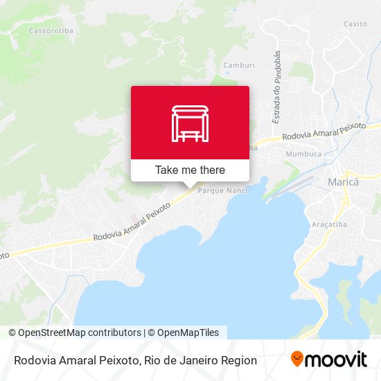 Rodovia Amaral Peixoto map