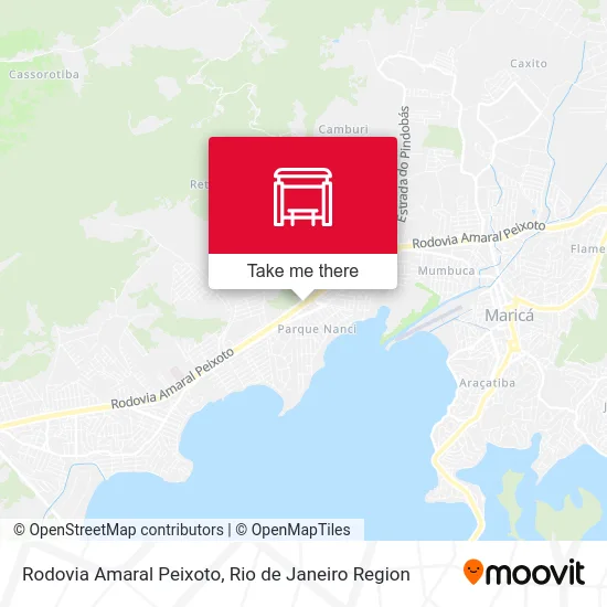 Rodovia Amaral Peixoto map