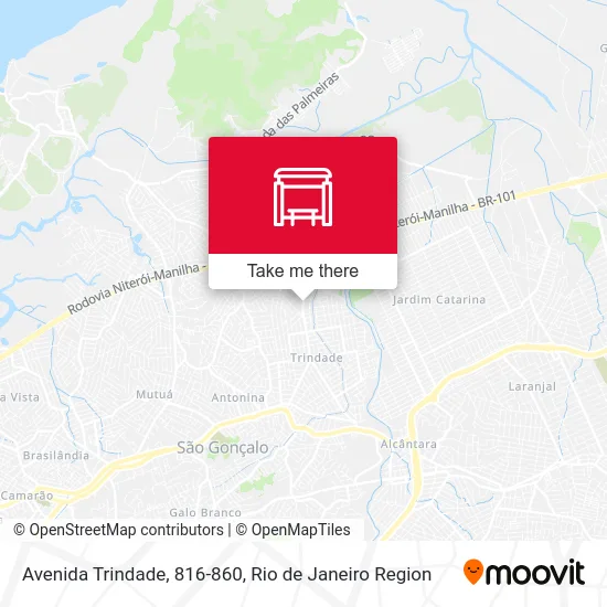 Avenida Trindade, 816-860 map
