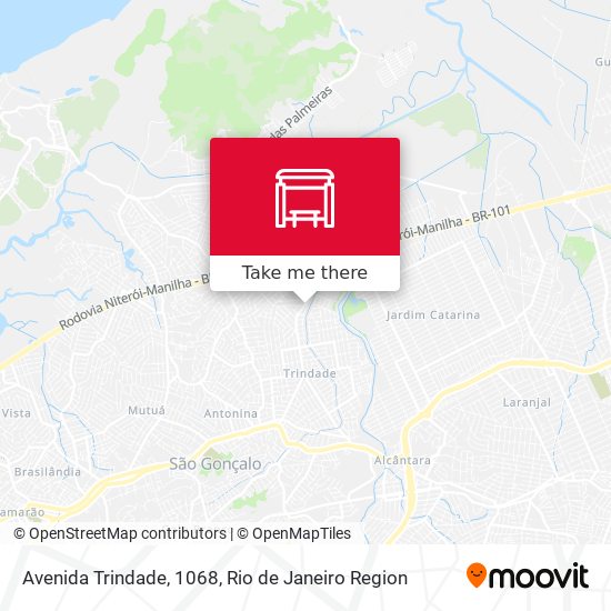 Avenida Trindade, 1068 map