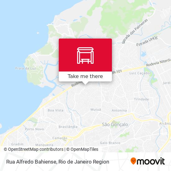 Rua Alfredo Bahiense map