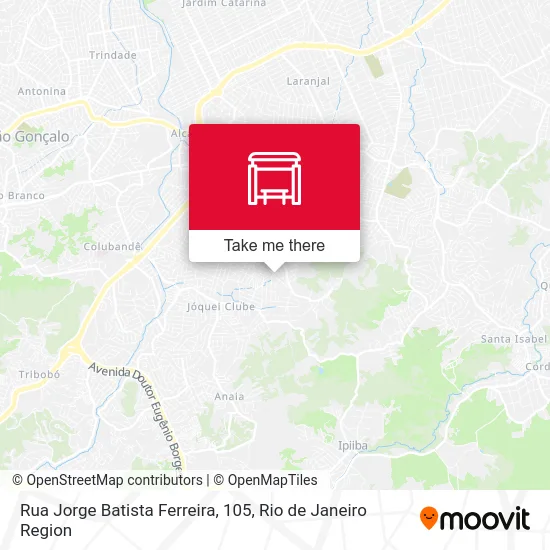 Rua Jorge Batista Ferreira, 105 map