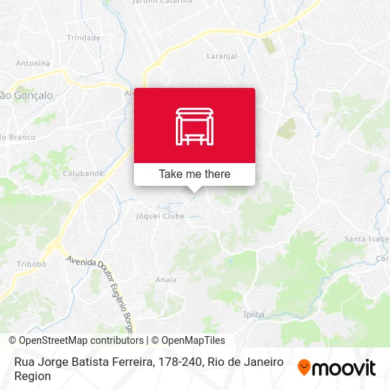 Rua Jorge Batista Ferreira, 178-240 map