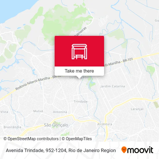 Avenida Trindade, 952-1204 map