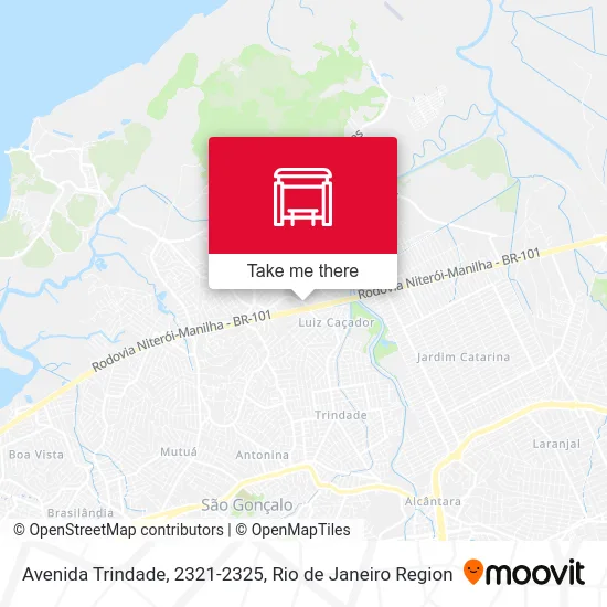 Avenida Trindade, 2321-2325 map