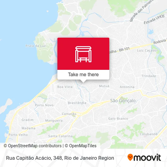 Rua Capitão Acácio, 348 map
