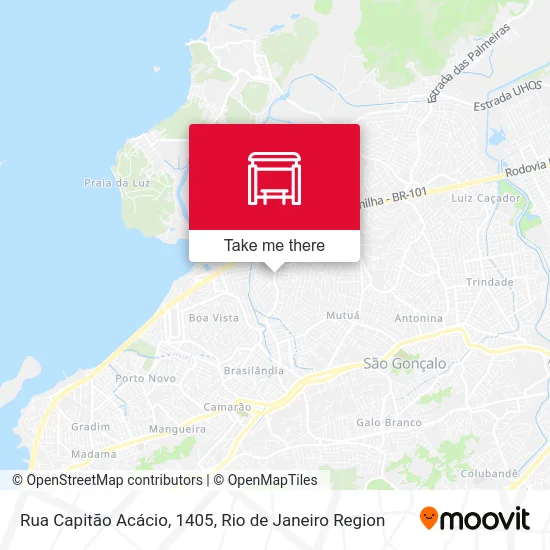 Rua Capitão Acácio, 1405 map