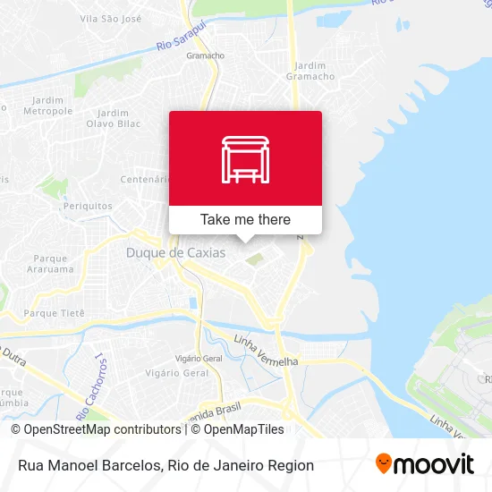 Rua Manoel Barcelos map