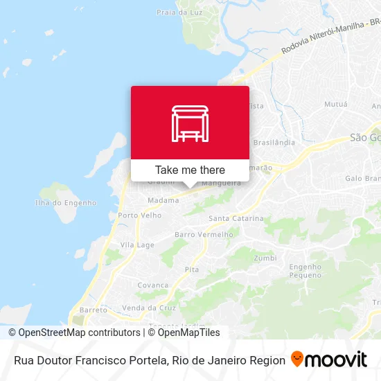 Rua Doutor Francisco Portela map