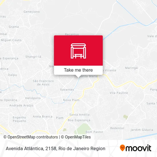 Avenida Atlântica, 2158 map