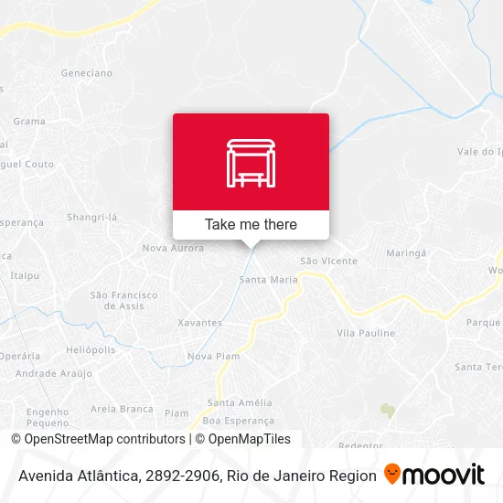 Avenida Atlântica, 2892-2906 map