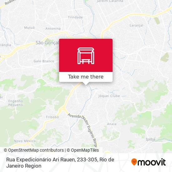 Rua Expedicionário Ari Rauen, 233-305 map