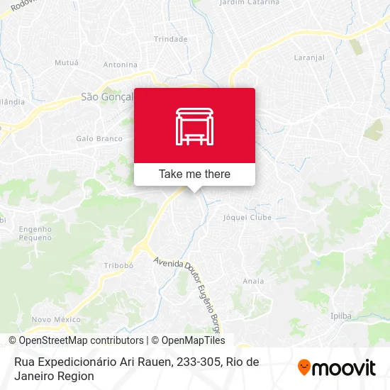 Rua Expedicionário Ari Rauen, 233-305 map