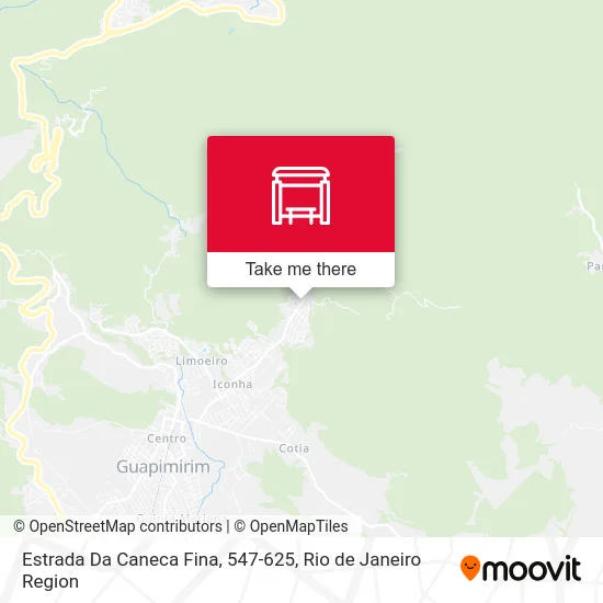 Estrada Da Caneca Fina, 547-625 map