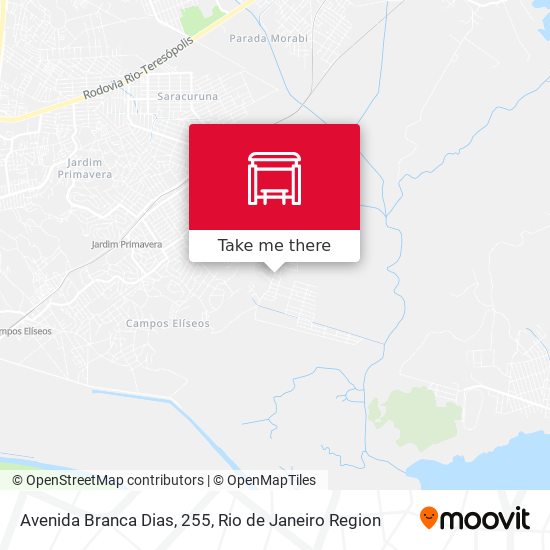 Avenida Branca Dias, 255 map