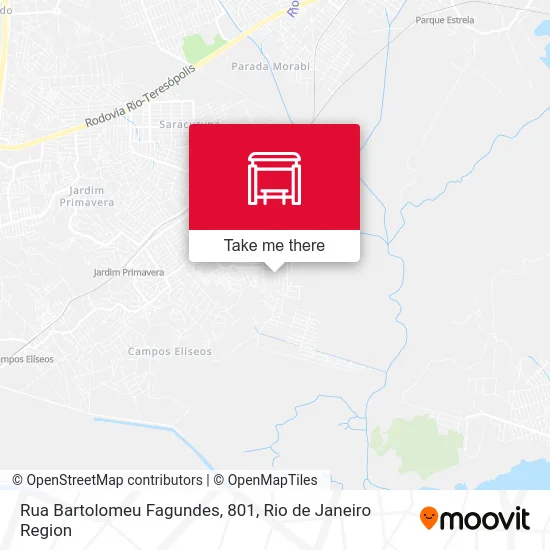 Rua Bartolomeu Fagundes, 801 map