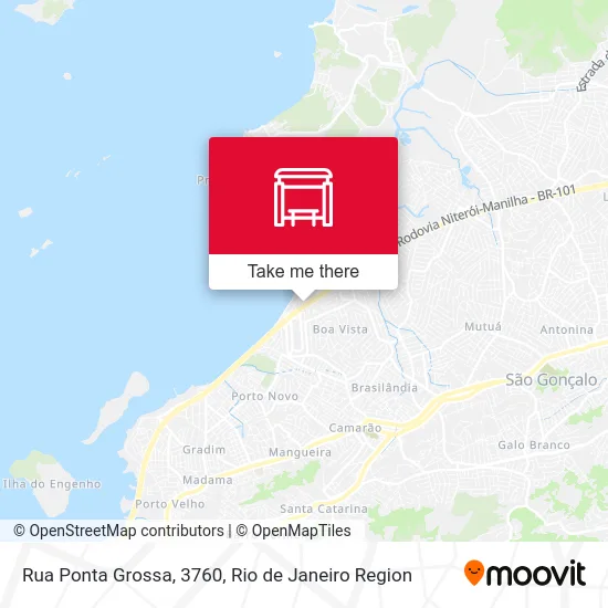 Rua Ponta Grossa, 3760 map