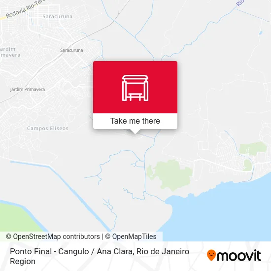 Ponto Final - Cangulo / Ana Clara map