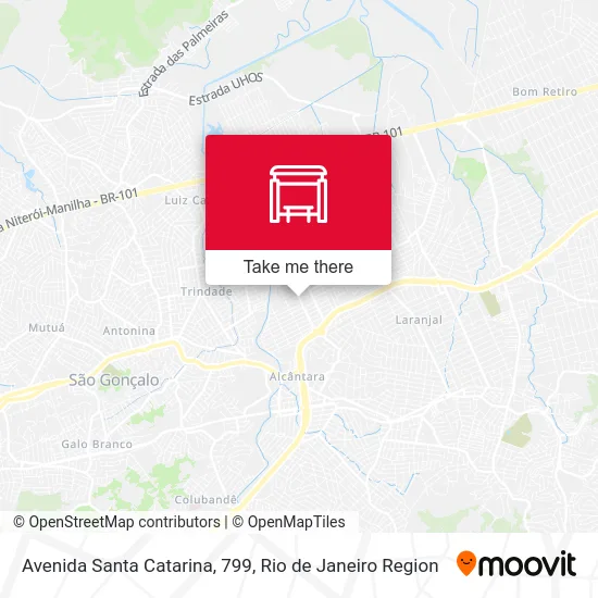 Avenida Santa Catarina, 799 map