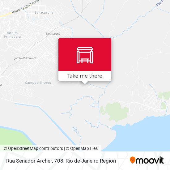 Rua Senador Archer, 708 map