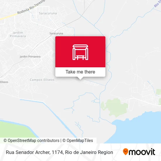 Rua Senador Archer, 1174 map