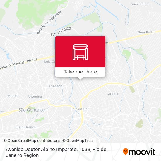 Avenida Doutor Albino Imparato, 1039 map