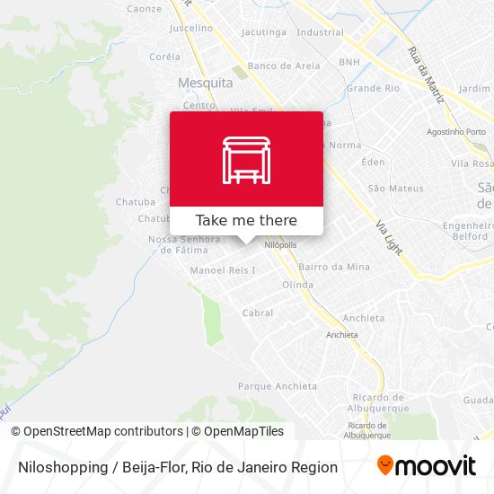 Niloshopping / Beija-Flor map