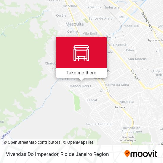 Vivendas Do Imperador map