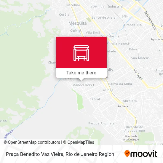 Praça Benedito Vaz Vieira map