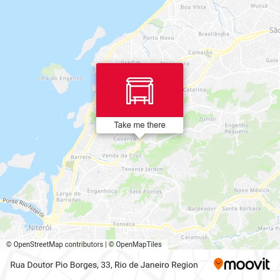 Rua Doutor Pio Borges, 33 map