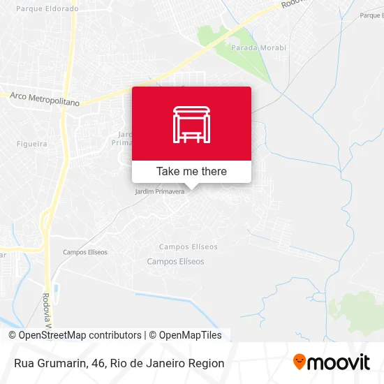 Rua Grumarin, 46 map