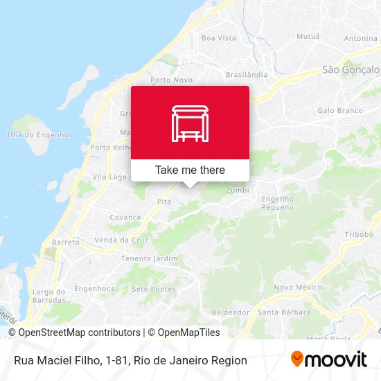 Rua Maciel Filho, 1-81 map